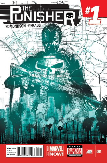 The Punisher, Vol. 10 Momento Mori |  Issue#1A | Year:2014 | Series: Punisher | Pub: Marvel Comics | Mitch Gerads Regular Cover