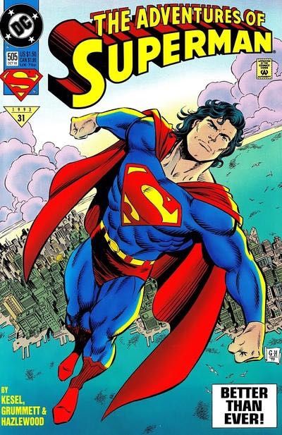 The Adventures of Superman Reign Of The Superman |  Issue#505A | Year:1993 | Series: Superman |