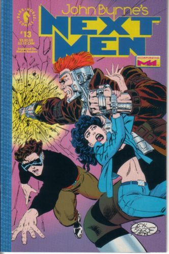 John Byrne's Next Men Fame, Part 1 |  Issue#13 | Year:1993 | Series: John Byrne's Next Men | Pub: Dark Horse Comics