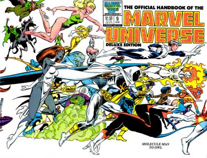 Official Handbook of the Marvel Universe: Deluxe Edition (Vol. 2) Molecule Man to Owl |  Issue#9A | Year:1986 | Series: Official Handbook of the Marvel Universe | Pub: Marvel Comics
