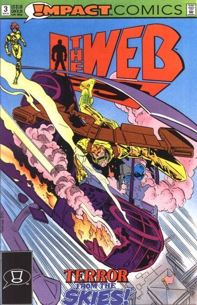 The Web (Impact Studios) First Blood |  Issue#3A | Year:1991 | Series:  |