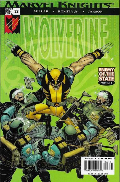 Wolverine, Vol. 3 Enemy Of The State, Part 4 |  Issue#23A | Year:2004 | Series: Wolverine | Pub: Marvel Comics