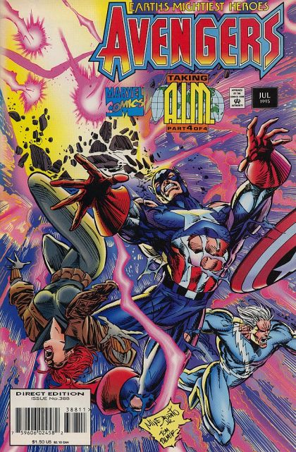 The Avengers, Vol. 1 Taking A.I.M. - Part 4: Into the Breach |  Issue#388A | Year:1995 | Series: Avengers | Pub: Marvel Comics