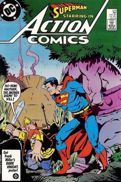 Action Comics, Vol. 1 Prisoners of Time! |  Issue#579A | Year:1986 | Series:  | Direct Edition