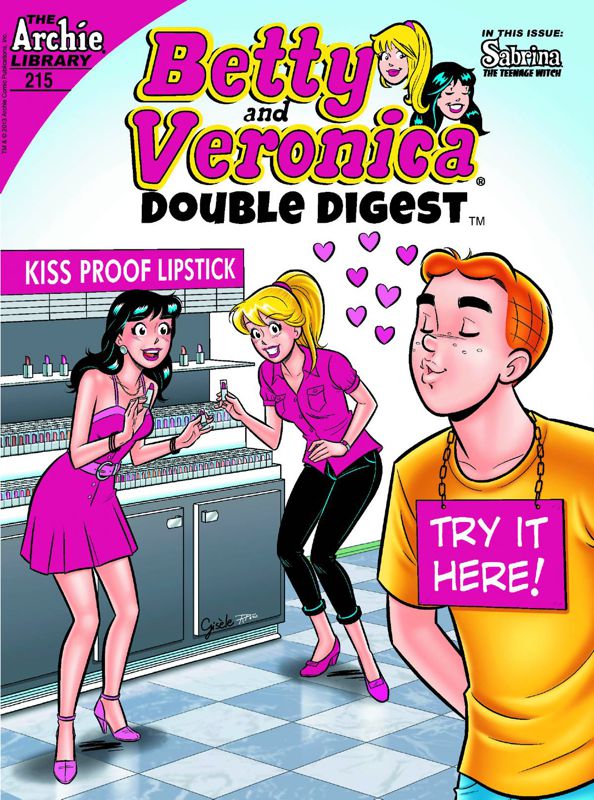 Betty & Veronica Double Digest  |  Issue#215A | Year:2013 | Series: Single Digest | Pub: Archie Comic Publications