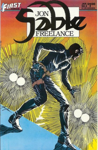 Jon Sable, Freelance Murder is the Last Resort |  Issue#8 | Year:1983 | Series: Jon Sable | Pub: First Comics