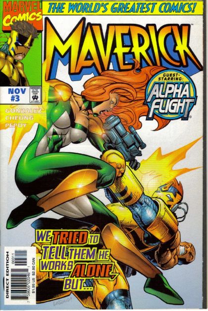 Maverick Denouement |  Issue#3A | Year:1997 | Series:  | Pub: Marvel Comics