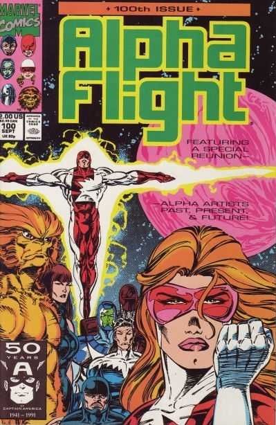 Alpha Flight, Vol. 1 The Final Option, Part 4: Decisions of Trust! |  Issue#100A | Year:1991 | Series: Alpha Flight |