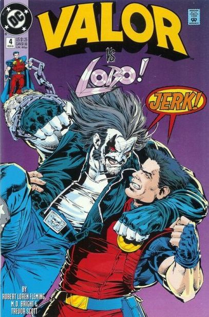 Valor (DC) Low Blow! |  Issue#4 | Year:1993 | Series: Legion of Super-Heroes | Pub: DC Comics