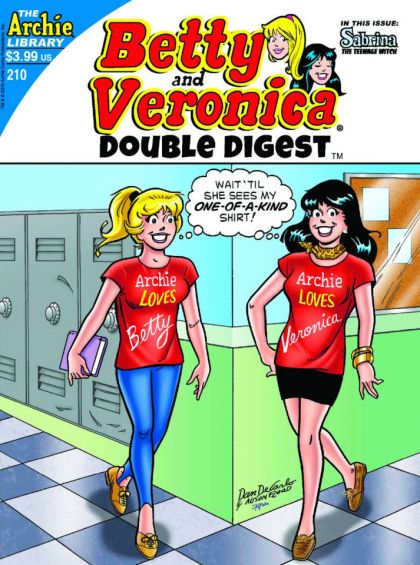 Betty & Veronica Double Digest  |  Issue#210 | Year:2013 | Series: Double Digest | Pub: Archie Comic Publications