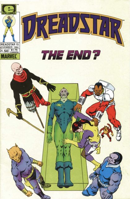 Dreadstar (Epic Comics), Vol. 1 The Power! |  Issue#15 | Year:1984 | Series: Dreadstar |