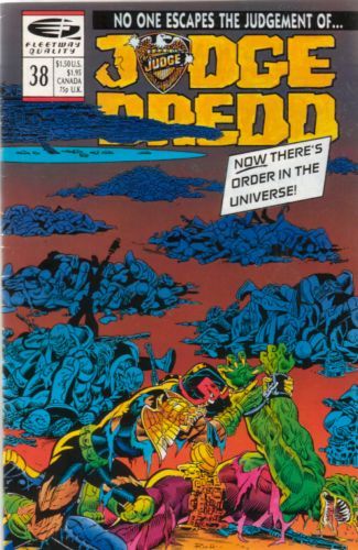 Judge Dredd, Vol. 2  |  Issue#38 | Year:1990 | Series:  | Pub: Fleetway |