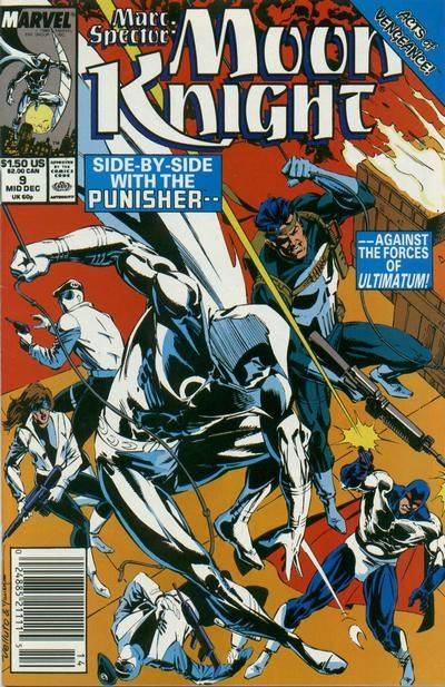 Marc Spector: Moon Knight Acts of Vengeance - Called To Heaven |  Issue#9 | Year:1989 | Series: Moon Knight | Pub: Marvel Comics |