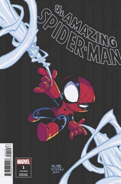 The Amazing Spider-Man, Vol. 6  |  Issue#1N | Year:2022 | Series: Spider-Man | Pub: Marvel Comics | Skottie Young Variant