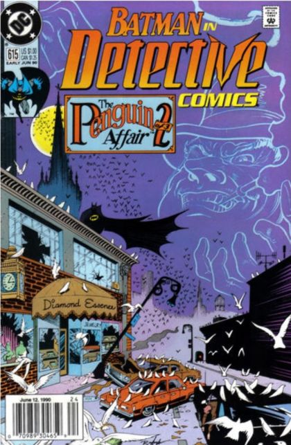 Detective Comics, Vol. 1 The Penguin Affair - Part 2: Bird of Ill Omen! |  Issue#615B | Year:1990 | Series: Detective Comics | Pub: DC Comics