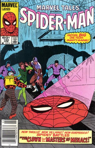 Marvel Tales, Vol. 2 The Clown, And The Masters Of Menace |  Issue#160B | Year:1983 | Series: Spider-Man | Pub: Marvel Comics