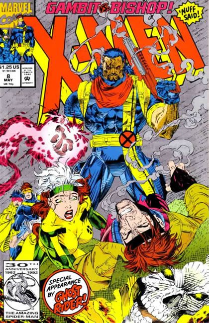 X-Men, Vol. 1 Tooth and Claw |  Issue#8A | Year:1992 | Series: X-Men | Pub: Marvel Comics |