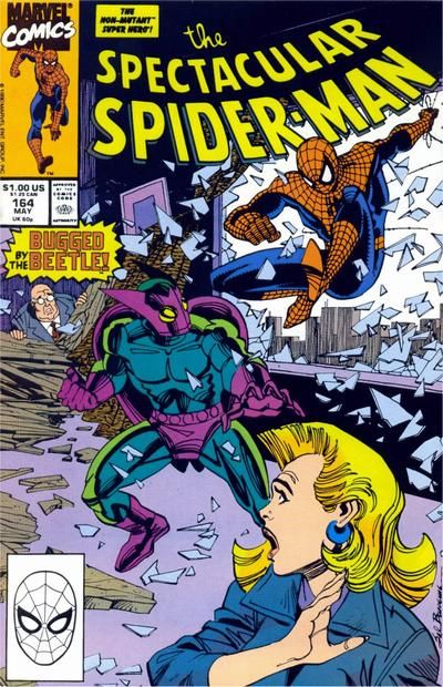 The Spectacular Spider-Man, Vol. 1 Bugged |  Issue#164A | Year:1990 | Series: Spider-Man | Pub: Marvel Comics