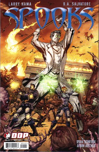 Spooks  |  Issue#4A | Year:2008 | Series:  | Pub: Devil's Due Publishing