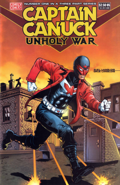 Captain Canuck: Unholy War Unholy War |  Issue#1 | Year:2004 | Series:  | Pub: Comely Comix