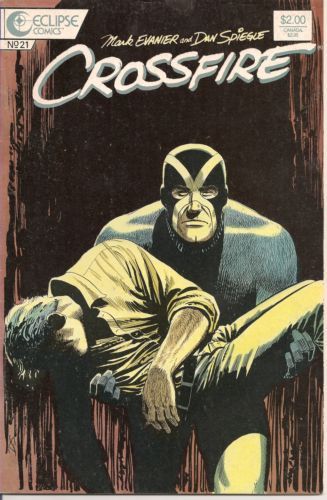 Crossfire Backwards |  Issue#21 | Year:1987 | Series: DNAgents | Pub: Eclipse Comics