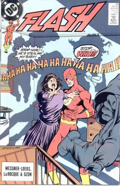 Flash, Vol. 2 Joker's Holiday |  Issue#33A | Year:1989 | Series: Flash | Pub: DC Comics