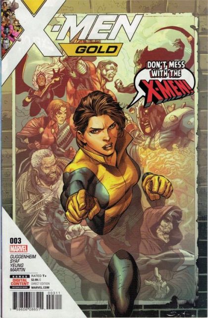 X-Men: Gold, Vol. 2 Back to the Basics, Part Three |  Issue#3A | Year:2017 | Series:  | Pub: Marvel Comics
