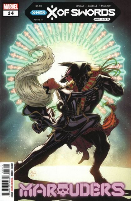 Marauders, Vol. 1 X of Swords - Part 13 |  Issue#14A | Year:2020 | Series:  |  Regular Russell Dauterman Cover