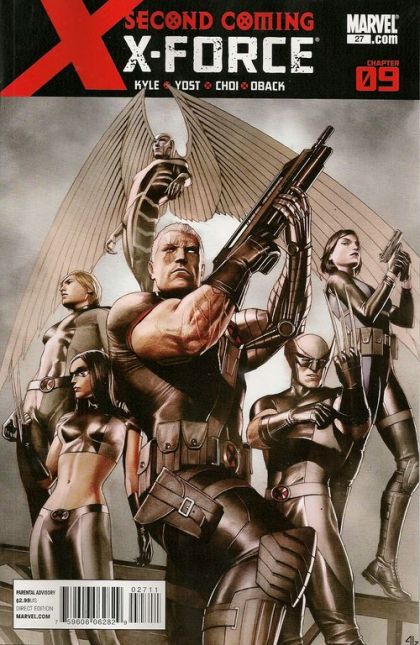 X-Force, Vol. 3 Second Coming - Chapter Nine |  Issue#27A | Year:2010 | Series: X-Force | Pub: Marvel Comics