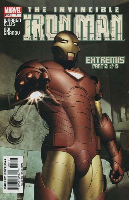 Iron Man, Vol. 4 The Extremis, Part Two |  Issue#2A | Year:2004 | Series: Iron Man | Pub: Marvel Comics |
