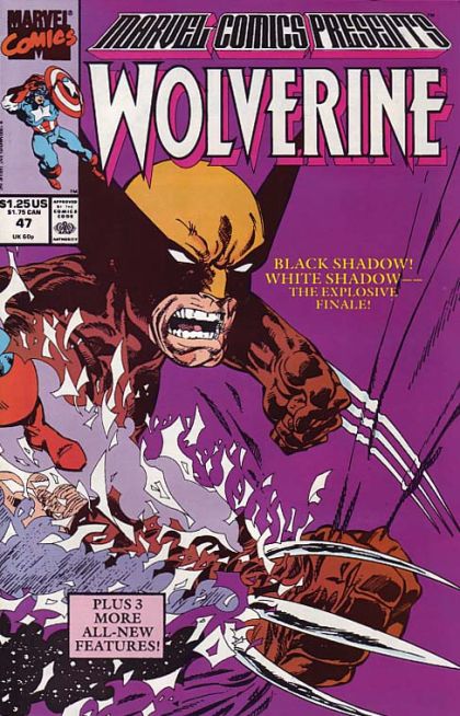 Marvel Comics Presents, Vol. 1 Black Shadow White Shadow / Lost Souls, Part 10: Shadows in the Light / Part 2: Words of Peace... Deeds of War / Old Glories / a Father's Love |  Issue
