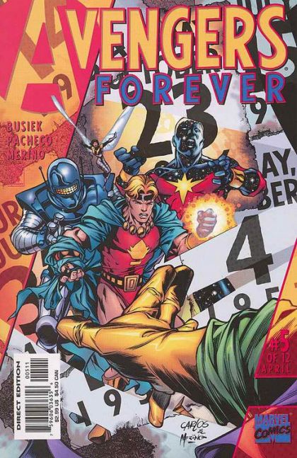 Avengers Forever, Vol. 1 Past Imperfect... Future Tense! |  Issue#5A | Year:1999 | Series:  | Pub: Marvel Comics