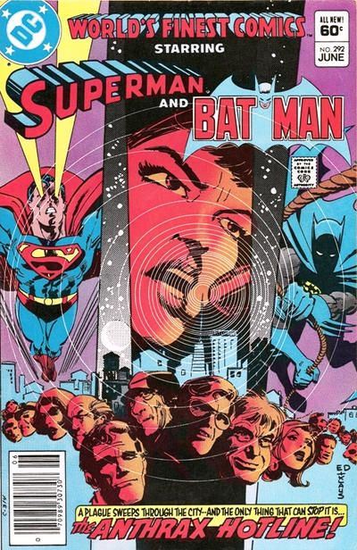World's Finest Comics The Anthrax Hotline |  Issue#292B | Year:1983 | Series: World's Finest | Pub: DC Comics
