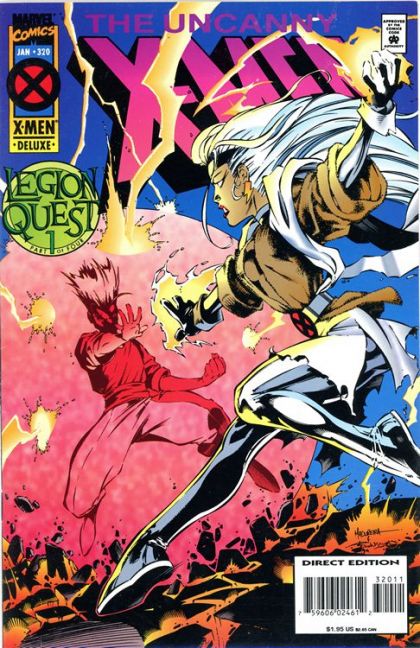 Uncanny X-Men, Vol. 1 Legion Quest - Part 1: The Son Rises In The East |  Issue#320A | Year:1994 | Series: X-Men | Pub: Marvel Comics