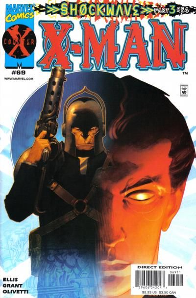 X-Man Shockwave, Shockwave The Infinities Of Evil, Part 3 |  Issue#69 | Year:2000 | Series: X-Men | Pub: Marvel Comics