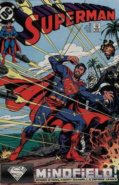 Superman, Vol. 2 Two Destinies! |  Issue#33A | Year:1989 | Series: Superman | Pub: DC Comics |