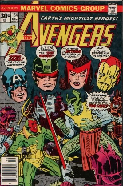 The Avengers, Vol. 1 When Strikes Attuma? |  Issue#154A | Year:1976 | Series: Avengers | Pub: Marvel Comics
