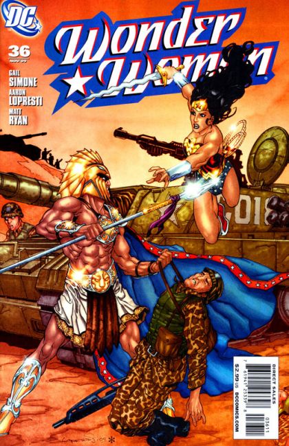Wonder Woman, Vol. 3 Warkiller, Part 1: Heart of Fire |  Issue#36 | Year:2009 | Series: Wonder Woman | Pub: DC Comics
