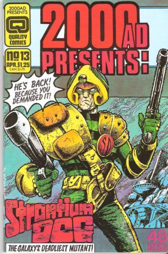 2000 AD Monthly / Presents / Showcase  |  Issue#13 | Year:1987 | Series:  | Pub: Quality Comics