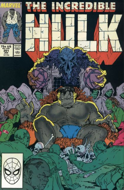 The Incredible Hulk, Vol. 1 Total Recall |  Issue#351A | Year:1988 | Series: Hulk | Pub: Marvel Comics | Direct Edition