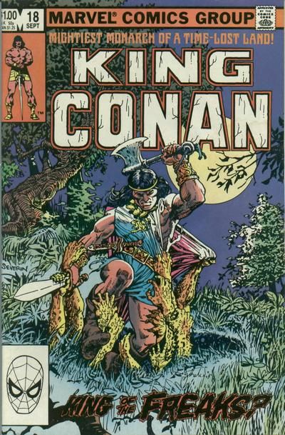 King Conan / Conan the King The Devil Of Darfar |  Issue#18A | Year:1983 | Series: Conan | Pub: Marvel Comics