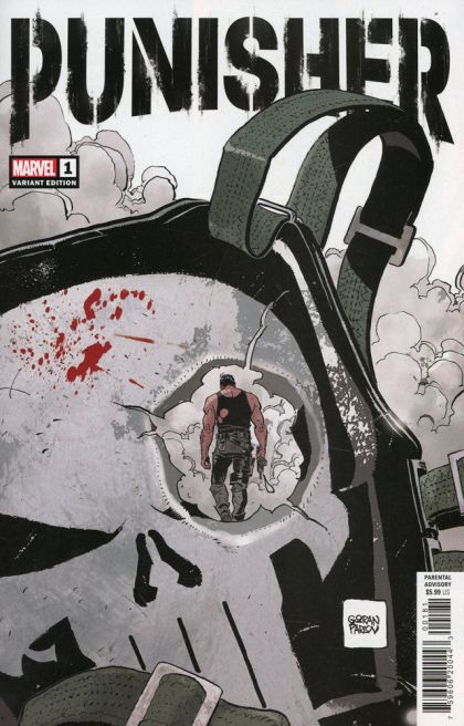 The Punisher, Vol. 13  |  Issue#1H | Year:2022 | Series:  | Pub: Marvel Comics | Goran Parlov Cover