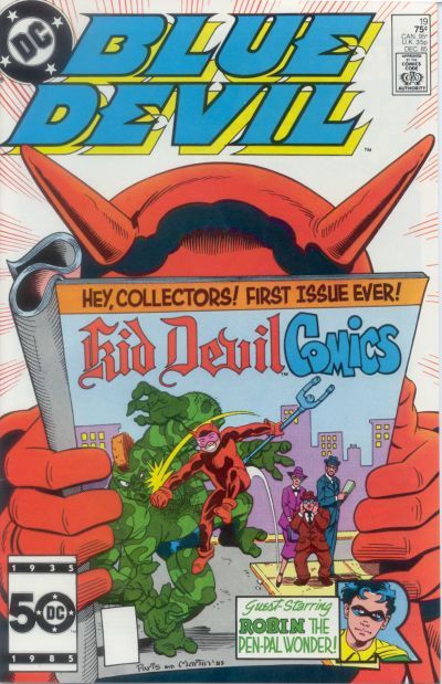 Blue Devil Crisis On Infinite Earths - Ice Scream, You Scream! |  Issue#19A | Year:1985 | Series:  | Pub: DC Comics