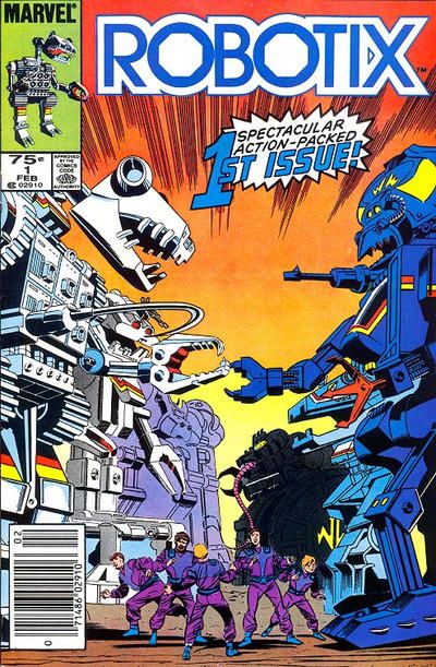 Robotix A World In Chaos |  Issue#1B | Year:1986 | Series:  | Pub: Marvel Comics |
