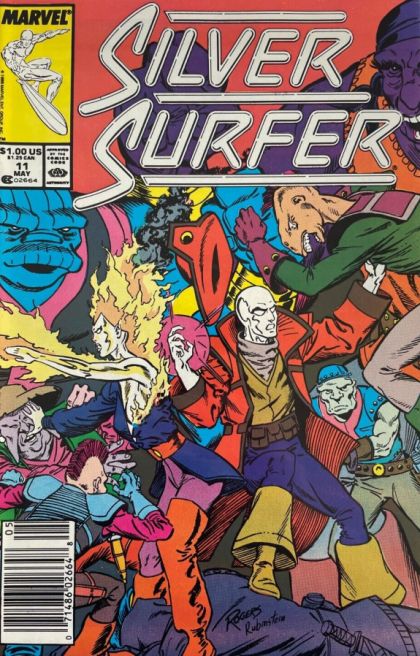 Silver Surfer, Vol. 3 Nova |  Issue#11B | Year:1988 | Series: Silver Surfer | Pub: Marvel Comics |
