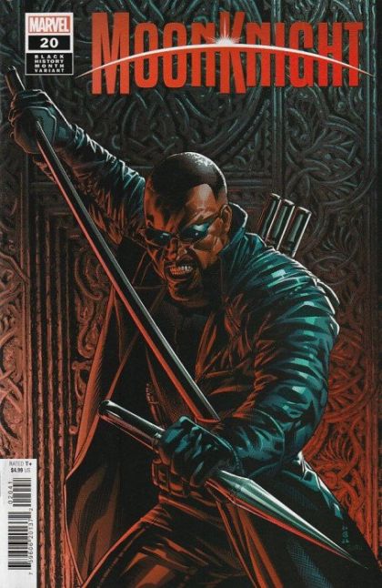 Moon Knight, Vol. 9  |  Issue#20D | Year:2023 | Series:  | Pub: Marvel Comics | Chris Allen Black History Month Variant