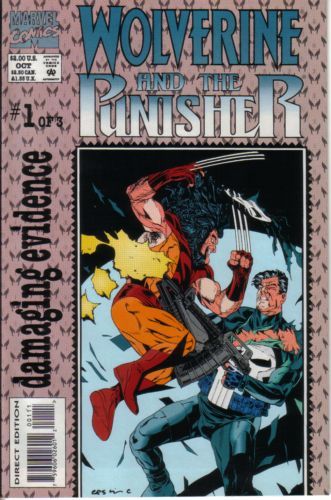 Wolverine / Punisher: Damaging Evidence Damaging Evidence |  Issue#1A | Year:1993 | Series:  |