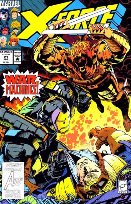 X-Force, Vol. 1 War Machines |  Issue#21A | Year:1993 | Series: X-Force |