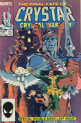 Saga of Crystar, Crystal Warrior Resolution |  Issue#11A | Year:1985 | Series:  | Pub: Marvel Comics |