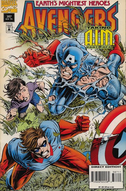 The Avengers Taking A.I.M. - Part 2: Island of Spirits |  Issue#387A | Year:1995 | Series: Avengers | Pub: Marvel Comics